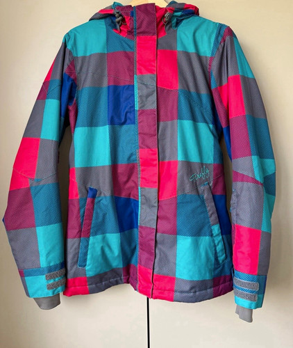 Burton damen skijacke kariert - damen,