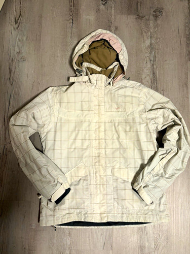 H2o damen skijacke beige - l,